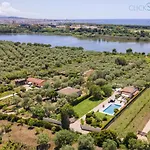 Clicksardegna Villa Lavinia Con Piscina E Accesso Alla Laguna Calich