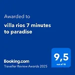 Villa Rios 7 Minutes To Paradise