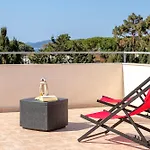 Terrace With Sea View And Barbecue