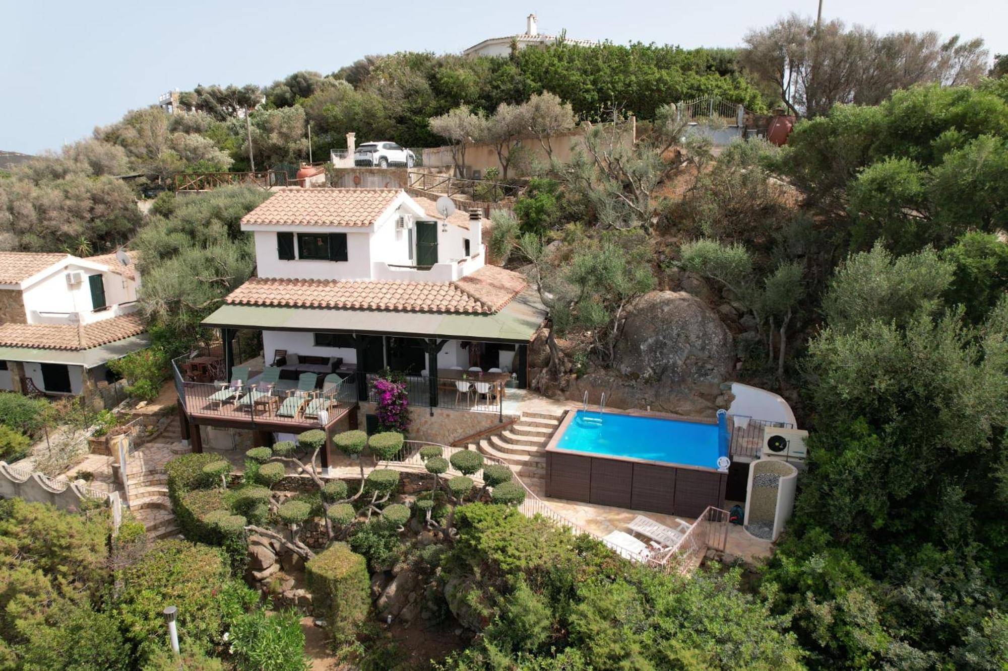 With Heated Pool And Panoramic View Villa