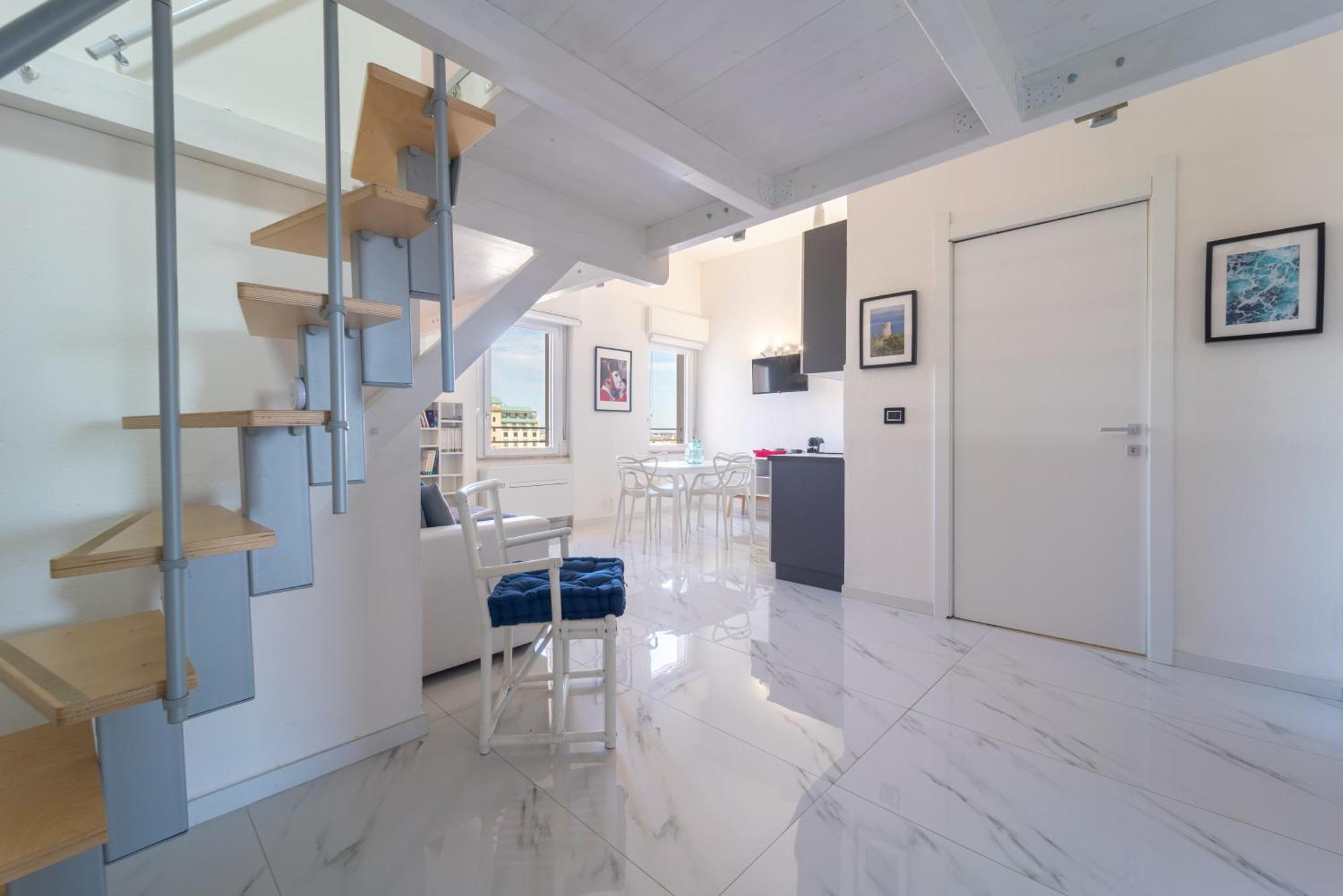 Vista Mare: Moderno Loft Al Centro Di Apartmán