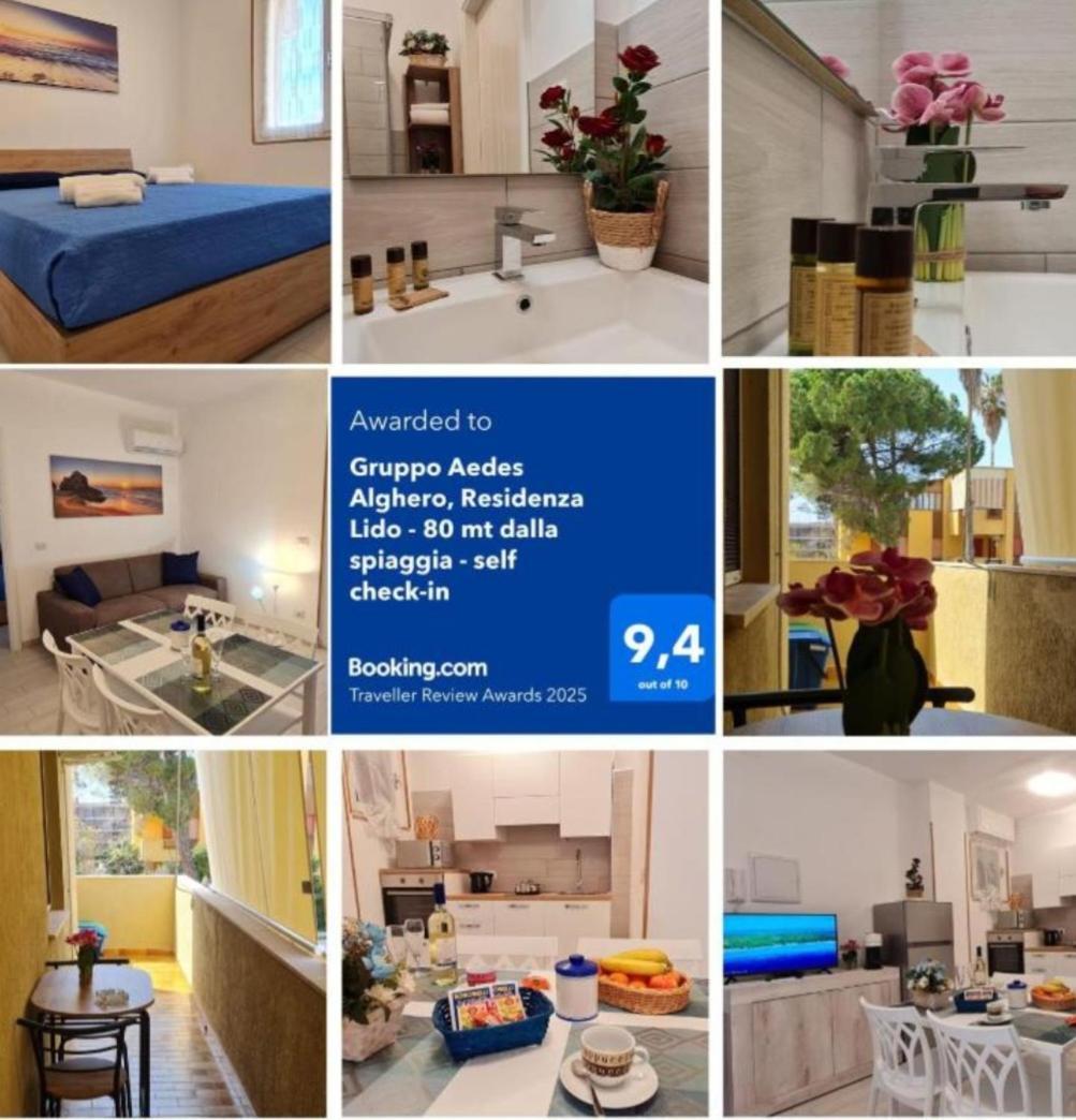 Gruppo Aedes Alghero, Residenza Lido - 80 Mt Dalla Апартаменты